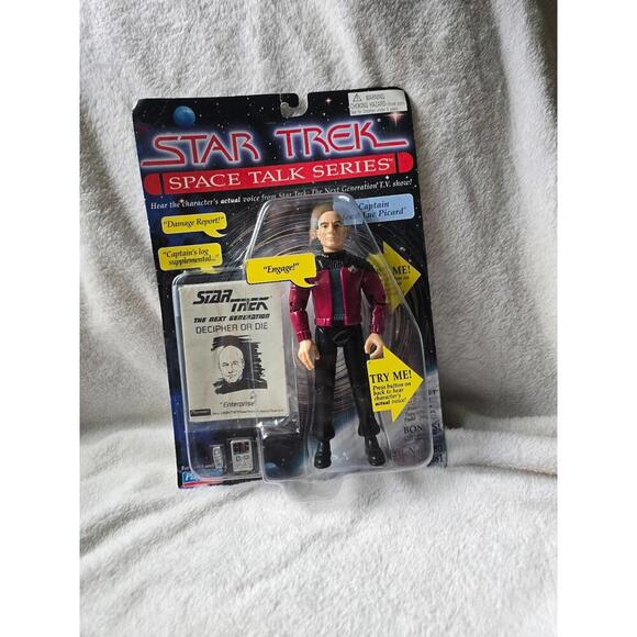 Star Trek: The Next Generation "Space Talk Series" action figure - Picture 4 of 4